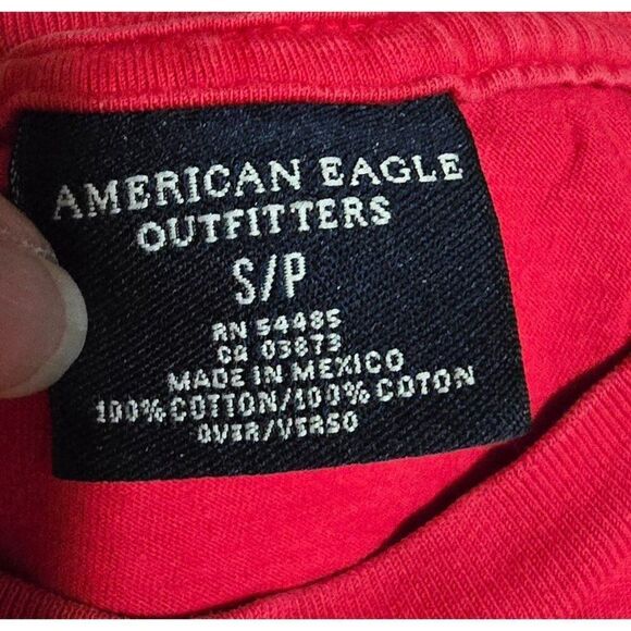 Vintage American Eagle T-Shirt With "You Had Me At Get Lost!" Single stitch - Picture 9 of 11